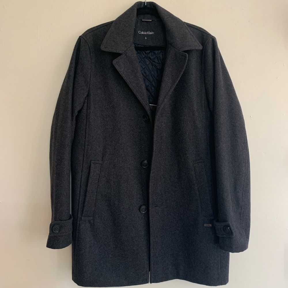 Sold 🏷 | Calvin Klein | Men’s Wool Coat